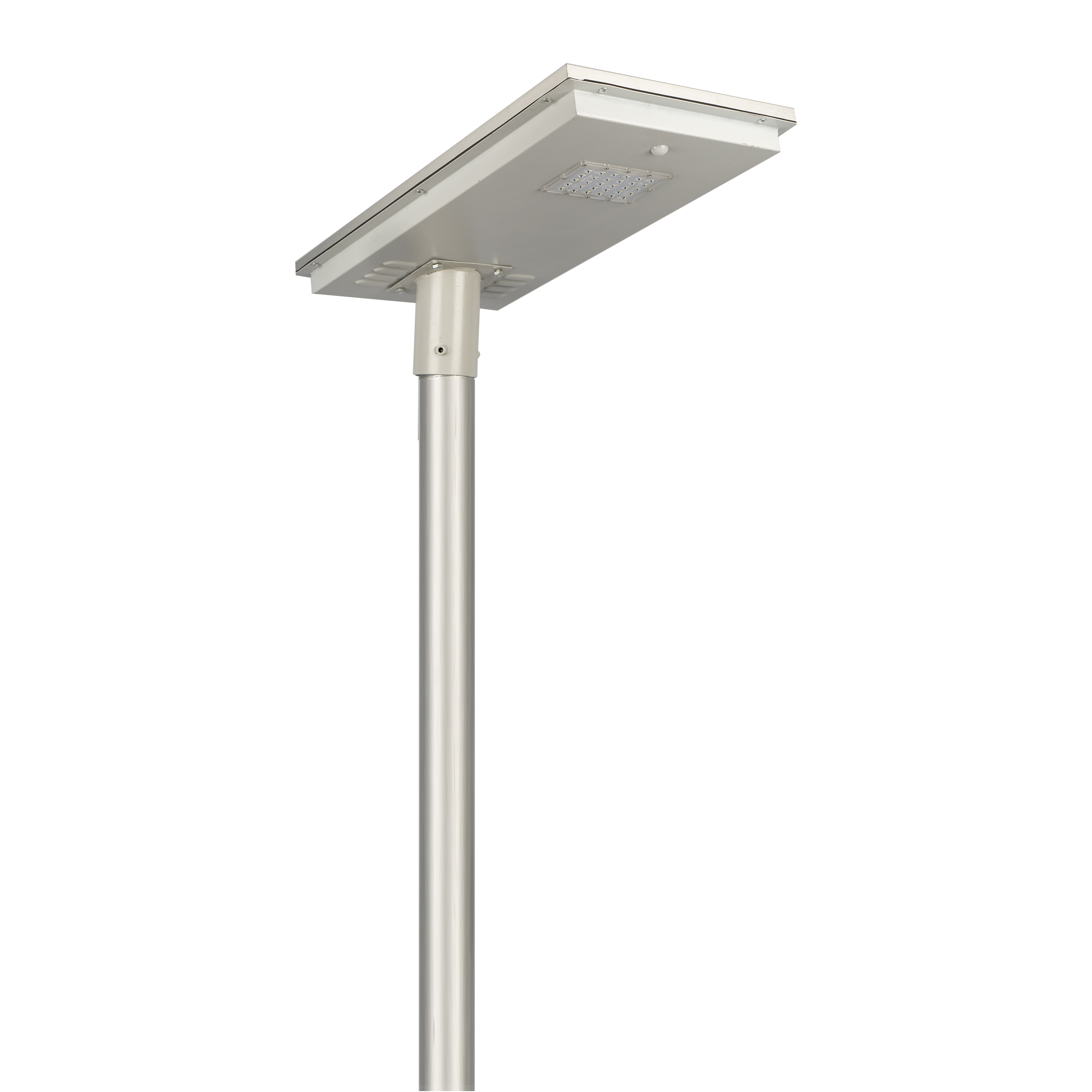 All In One Solar Street Light Lens Model 9 Watt Light 12.8V 12Ah Battery 40W Solar Panel
