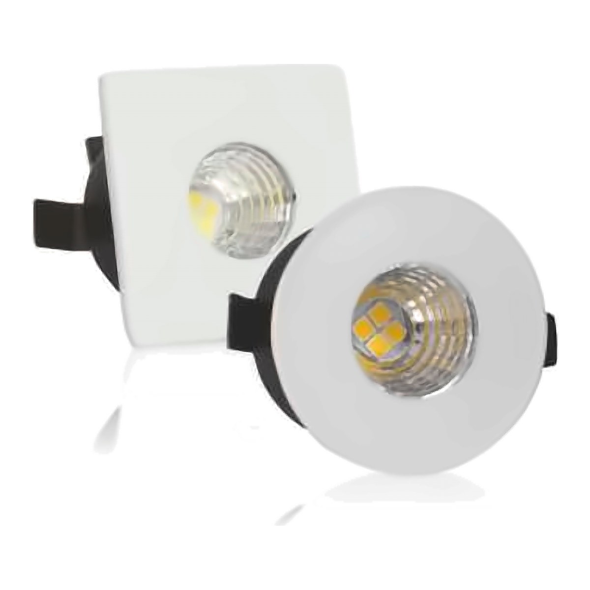 Glannu Button Light IND - Metal 3 W RD