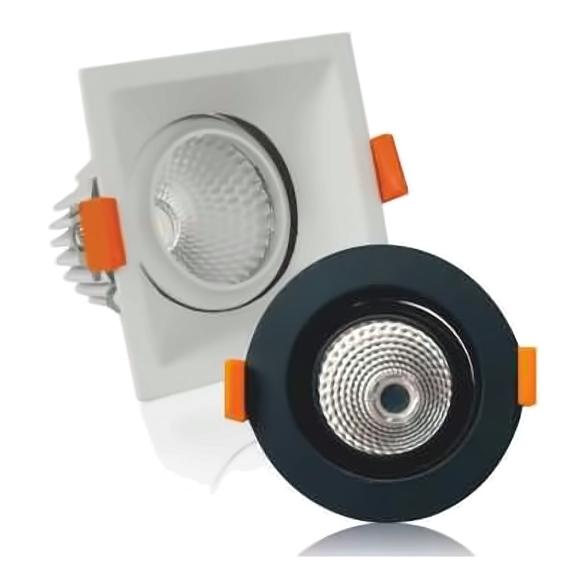 Glannu COB - Flat / Deep COB Spot Light 12 W RD Flat