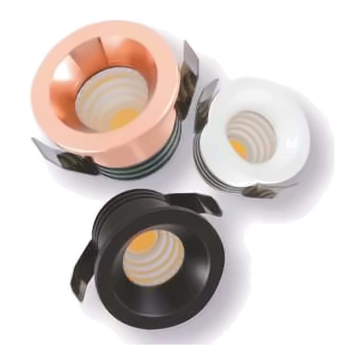 Glannu Deep Button Light - Metal 3 W - 3-in-1 CCT