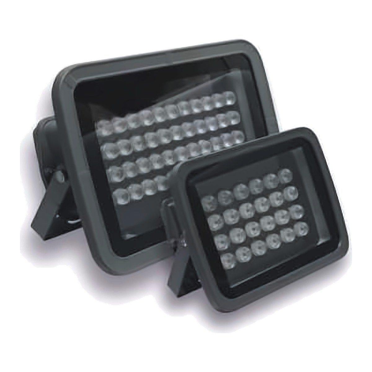 Glannu DMX-Flood Wall Washer 50 W 24LED 230V AC - Multi-colour