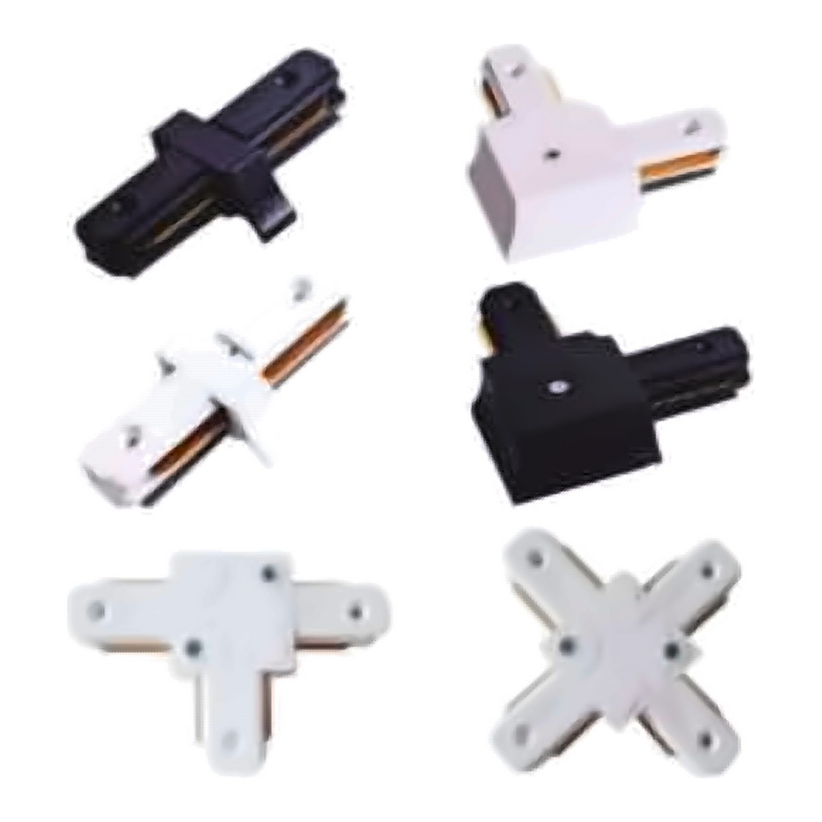 Glannu LED Track Jointer - S-Straight Type - 2-line track