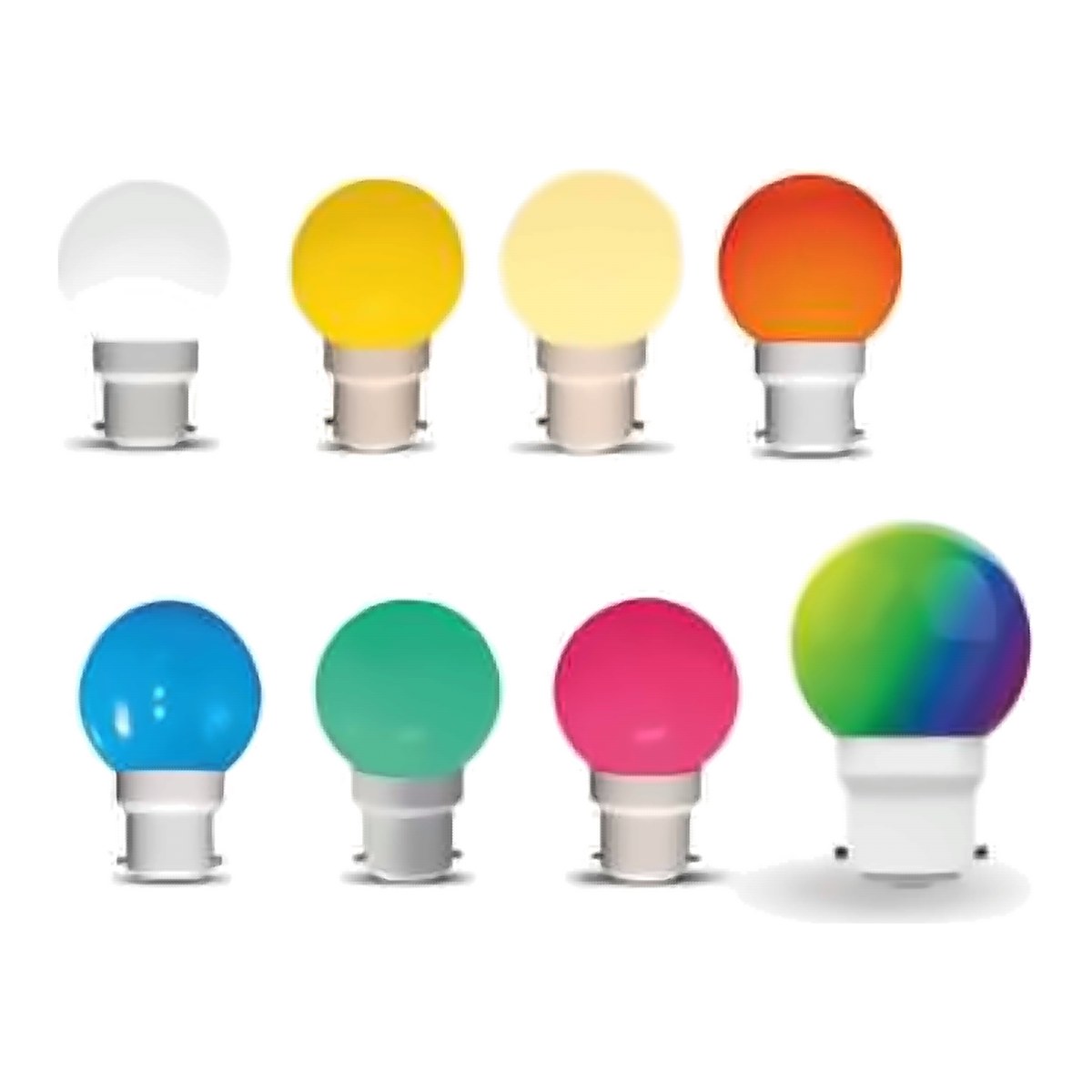 Glannu LED Bulb 0.5 W - Multi-colour