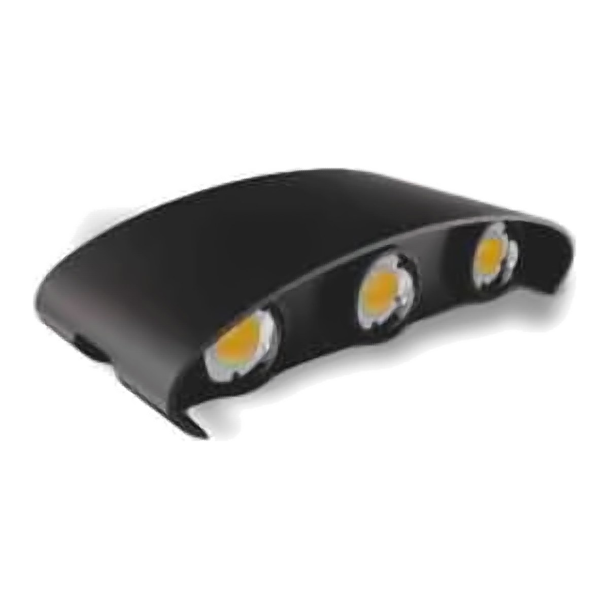 Glannu Oval - 3 Wall Light 3 Way 18 W 3x6 W - Multi-colour