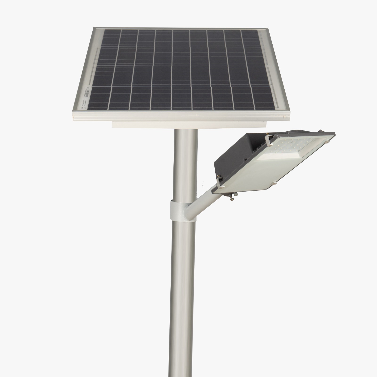 Semi Integrated Solar Street Light Glass Model 9 Watt Light 12.8V 12Ah Battery 40W Solar Panel 2